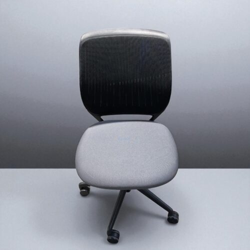 Steelcase Cobi Armless Chair, Grey Cushion