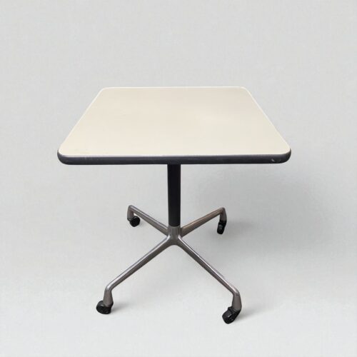 20" × 20" Herman Miller Side Table on Casters