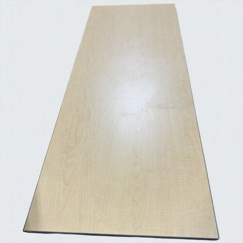 24" × 66" Knoll Rectangular Tabletop – Maple (Bases Not Included)