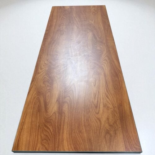 24" × 60"/ 66"/ 72"/ 84"  Rectangular Tabletop – Reversible Cherry and Maple Top Dark Tone Edge