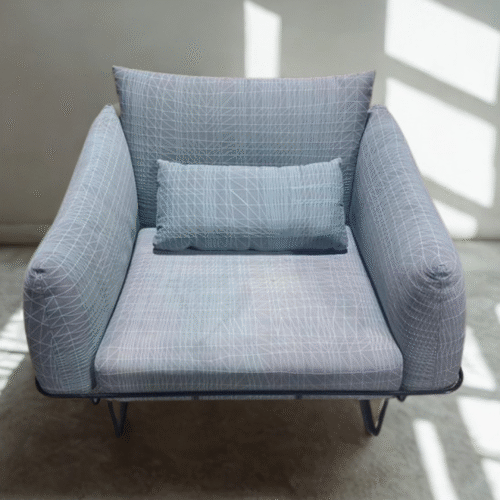 Wireframe Lounge Chair