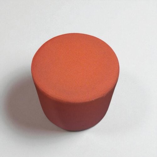 Orange Ottoman