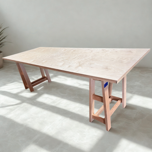 12' Wood Conference Table - Regular height size