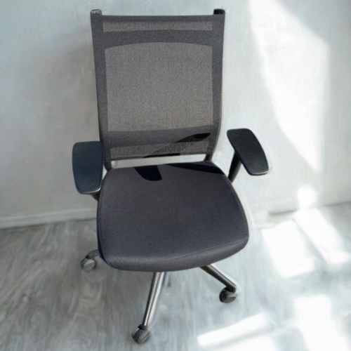 SitOnIt Wit, High Back, Task Chairs - Black