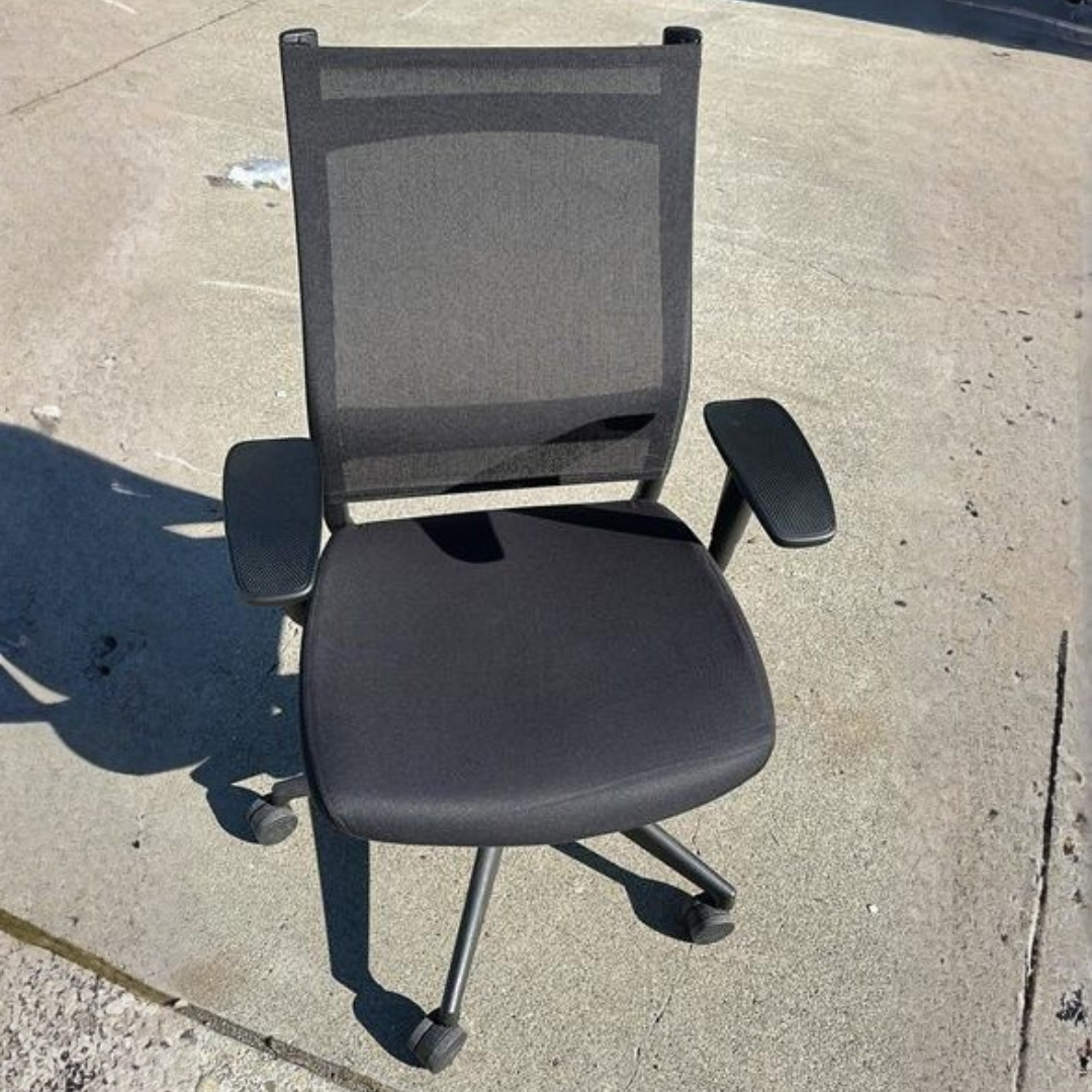 SitOnIt Wit, High Back, Task Chairs - Black - Image 2