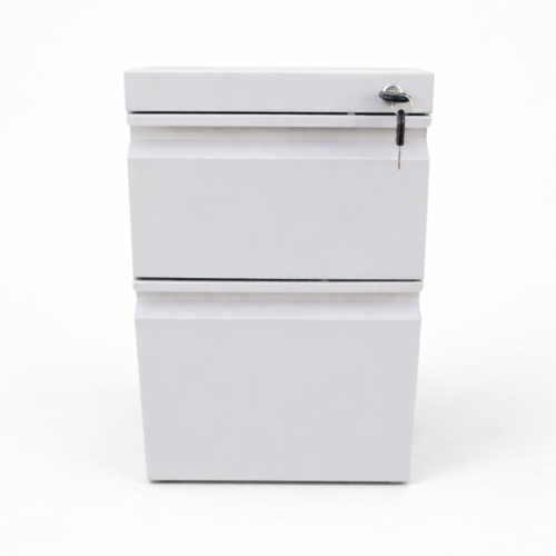 2-Drawer Skinny Box File, Mobile Pedestal