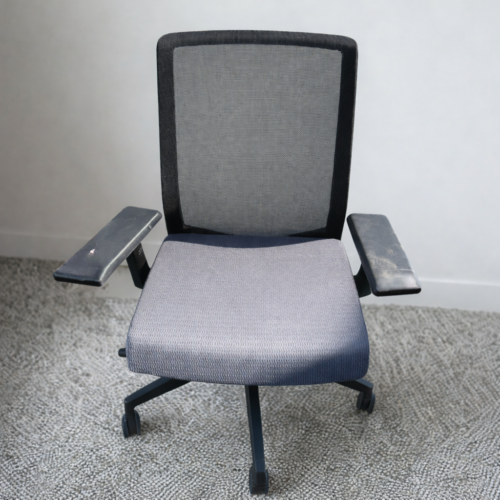 Ergonomic Task Chair - Black Mid-Back, Mesh