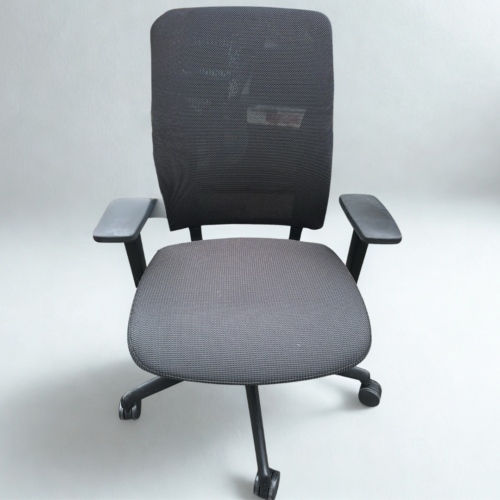 Mid-back Ergonomic Office Chair - Black