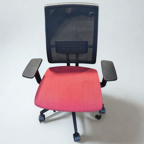 SitOnit Ergonomic Task Chair - Black & Red