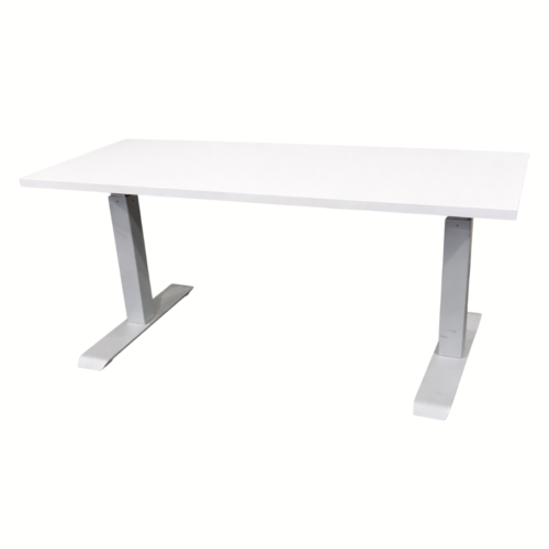 AMQ Sit Stand Base - Silver (Base Only)