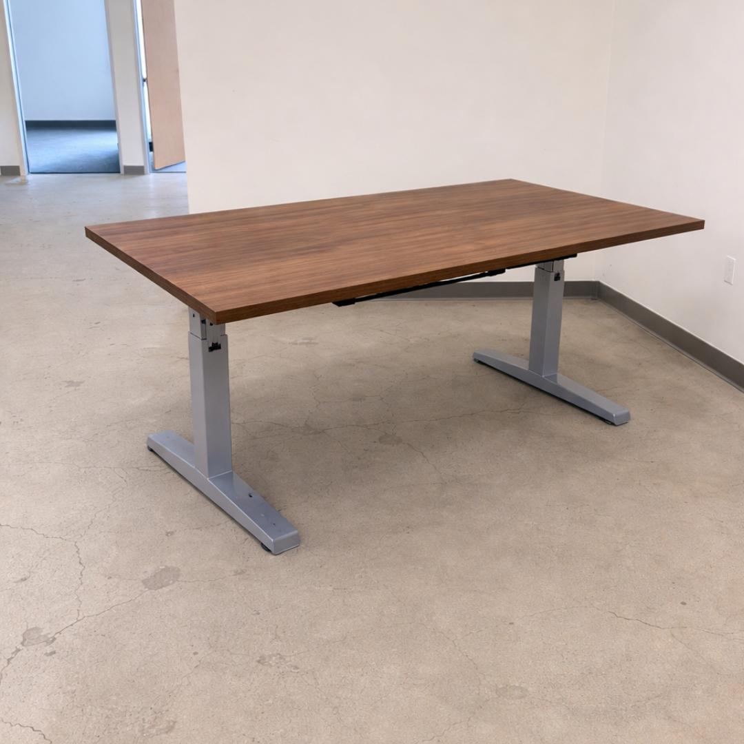 Walnut Woodgrain Laminated Table Top - Image 2