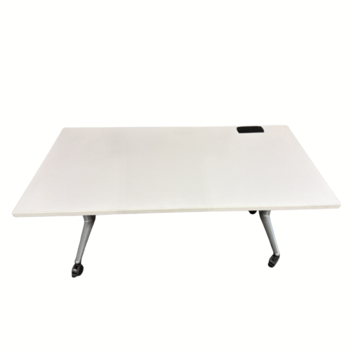 Flip-Top Training Table on Wheels