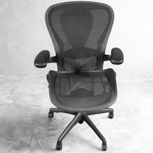 Herman Miller Aeron C - Black Frame, Black Mesh